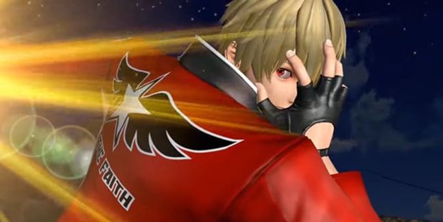 King of Fighters XIV Rock Howard Banner