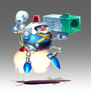 Sonic Mania Heavy Gunner