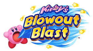 Kirby’s Blowout Blast Logo