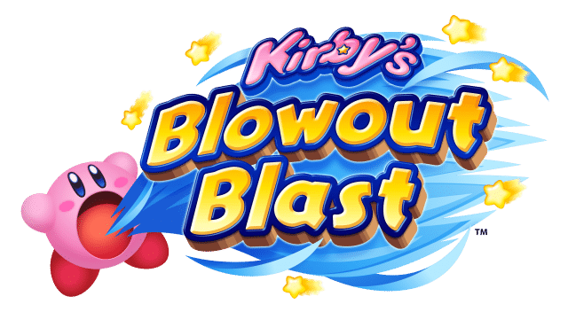 Kirby’s Blowout Blast Logo