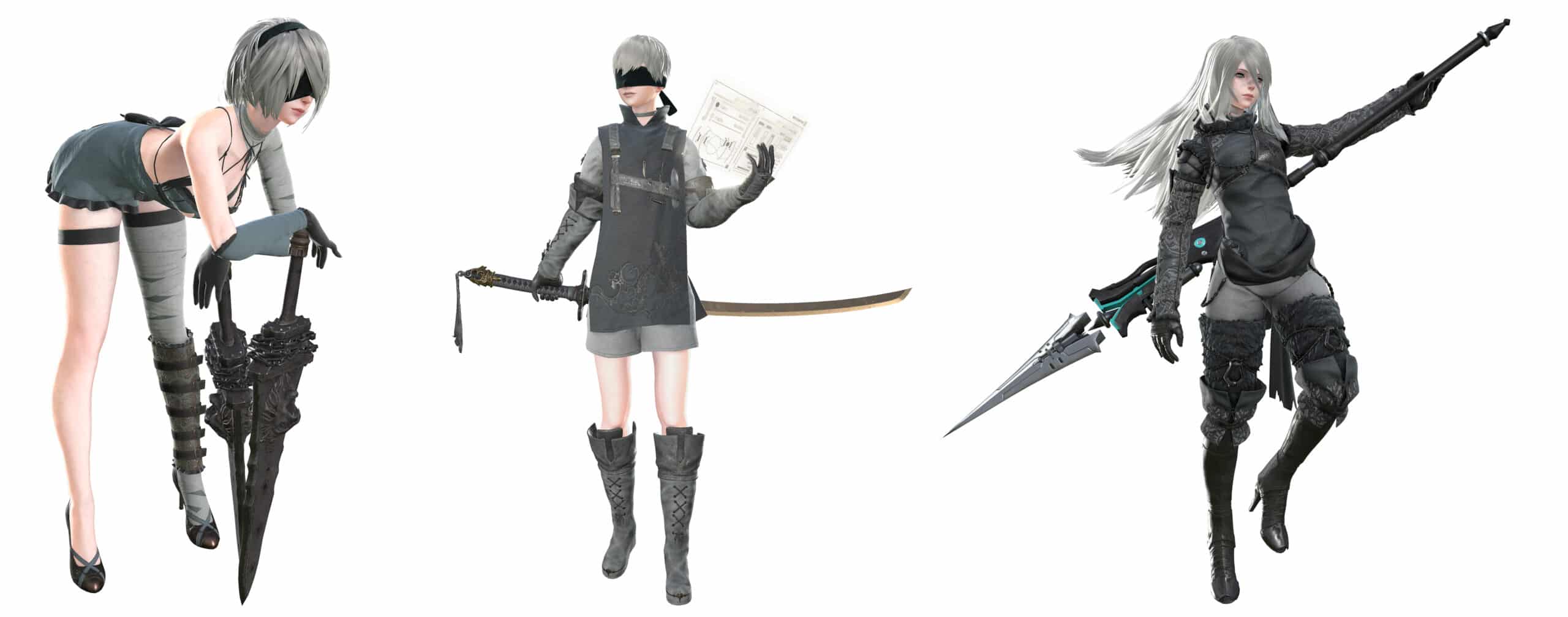 Continentaal zweer delicatesse NieR Automata DLC Costumes