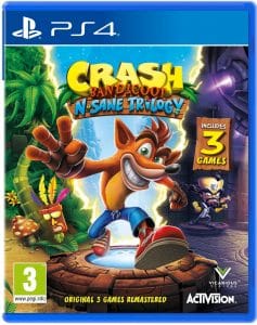 Crash Bandicoot N. Sane Trilogy Boxart