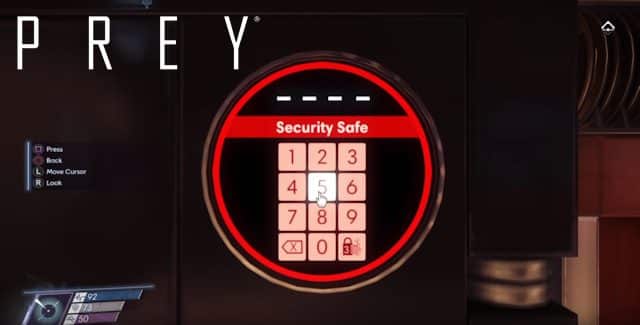 Prey 2017 Keycodes & Passwords List