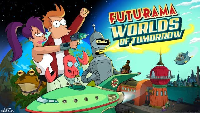 Futurama Worlds of Tomorrow Key Art