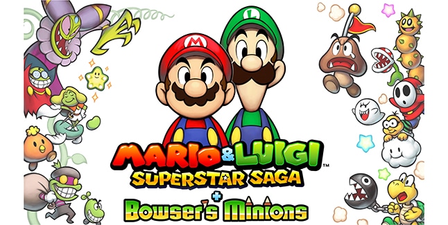 Mario & Luigi: Superstar Saga + Bowser’s Minions Banner
