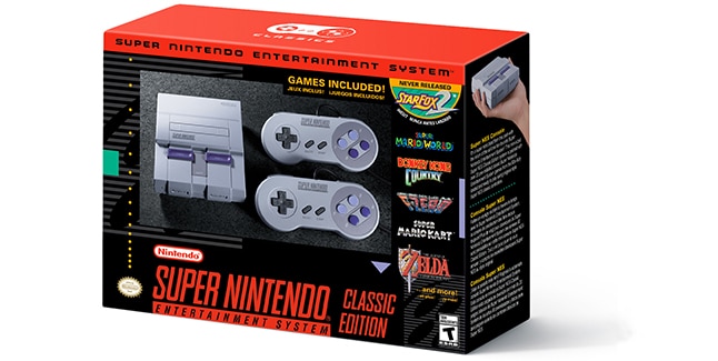 Super NES Classic Edition Box Banner