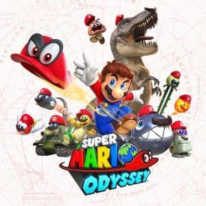 Super Mario Odyssey Screen Key Art