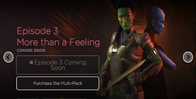 Telltale Guardians of the Galaxy Episode 3 Release Date