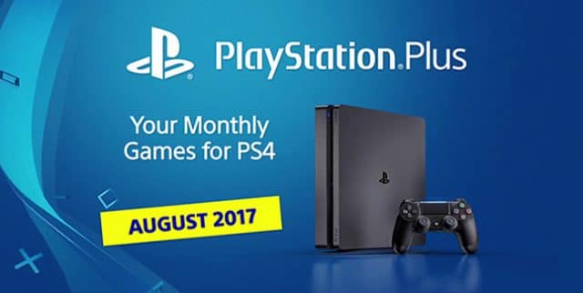 PlayStation Plus August 2017 Lineup