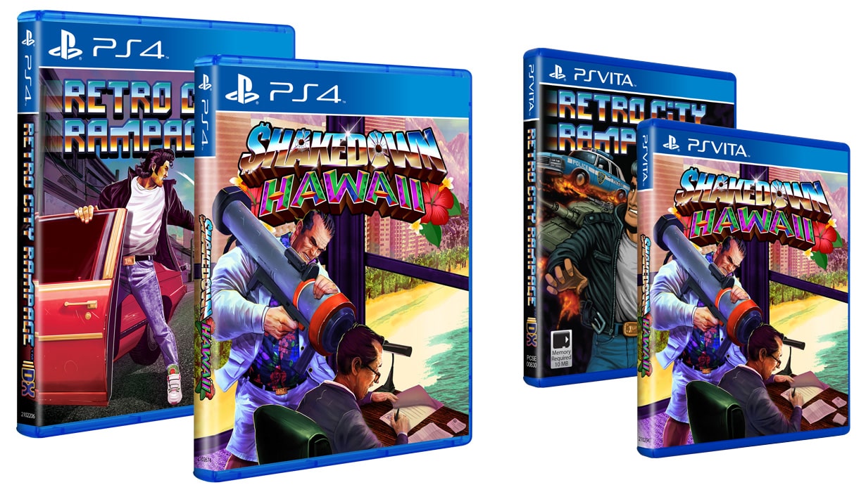 Shakedown: Hawaii PlayStation Packages