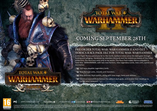 total war warhammer iii pre order bonus