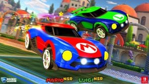 Rocket Leage Mario Luigi NSR Cars