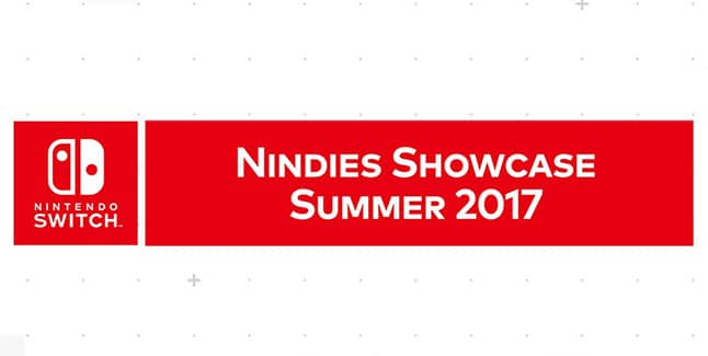 Nindies Showcase Summer 2017 Banner
