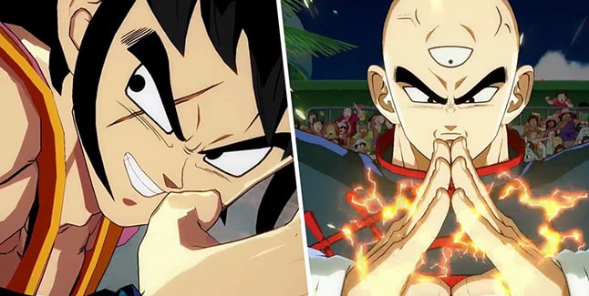 Dragon Ball FighterZ Yamcha and Tien Banner