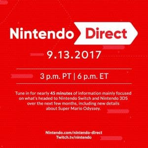 Nintendo Direct September 2017 NA