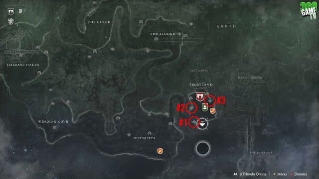 Destiny 2 Region Chests Map