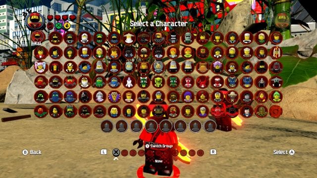 The Lego Ninjago Movie Videogame Roster