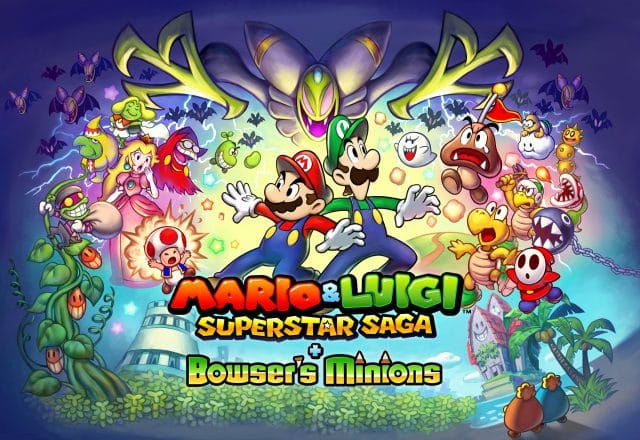 Mario & Luigi: Superstar Saga + Bowser’s Minions Key Visual
