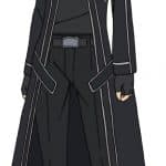 Sword Art Online Fatal Bullet Kirito SAO Costume