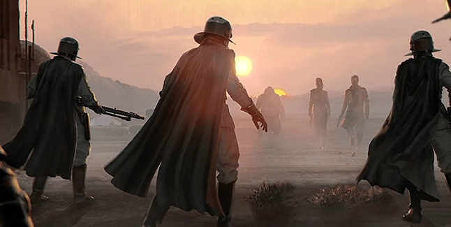 Visceral Star Wars Game EA Banner