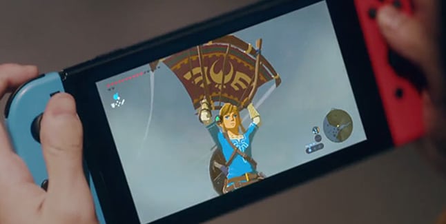 Nintendo Switch TV Spots Banner