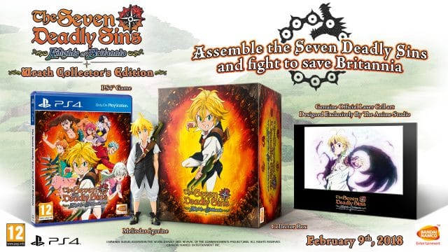 The Seven Deadly Sins Knights of Britannia Collector's Edition