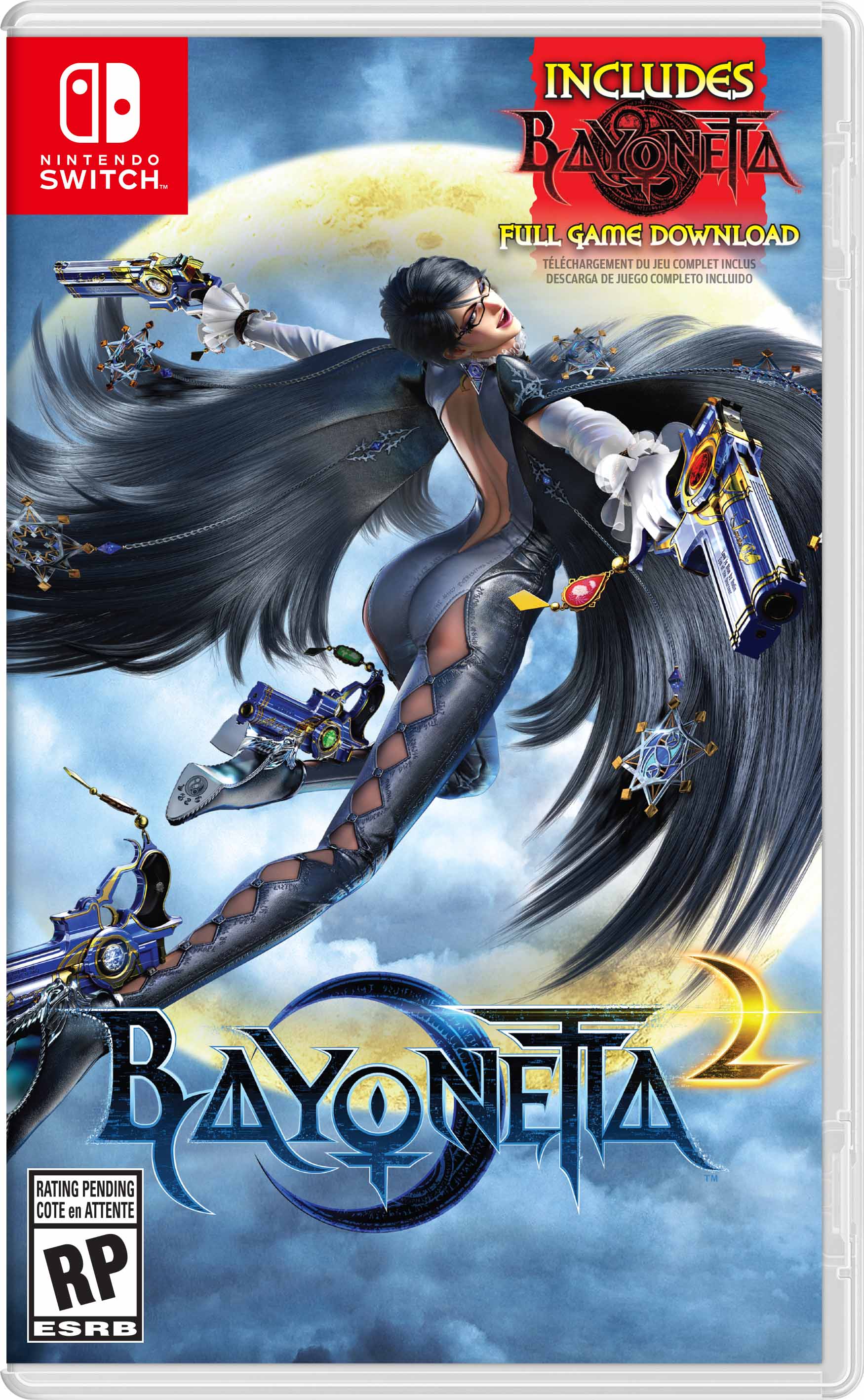 Bayonetta 1 2 Switch Boxart