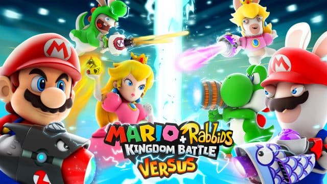 Mario + Rabbids Kingdom Battle Versus Mode Key Art