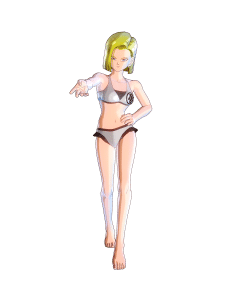 Dragon Ball Xenoverse 2 DLC Android 18 Swimsuit