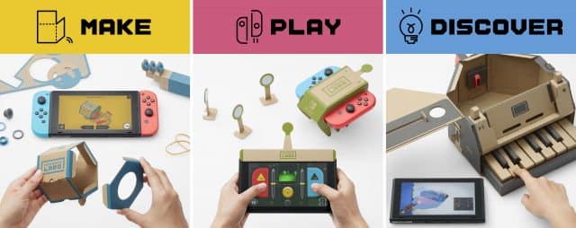 Nintendo Labo Make Play Discover Variety Kit