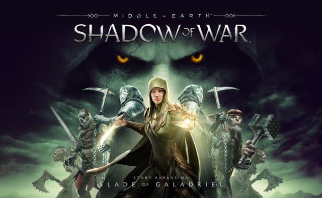 Shadow of War Blade of Galadriel Key Art