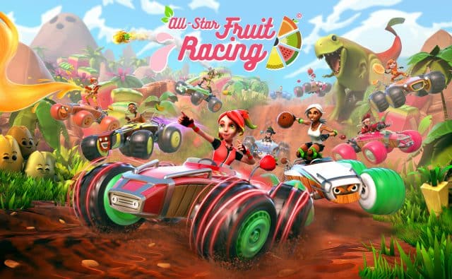 All-Star Fruit Racing Key Art