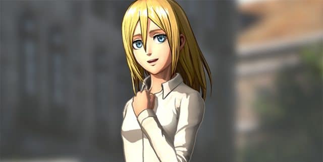 Attack On Titan 2 Krista And Ymir 'civilian Clothes' Gameplay - Video 