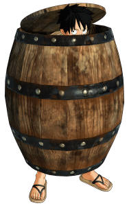 One Piece: World Seeker Luffy Barrel 2