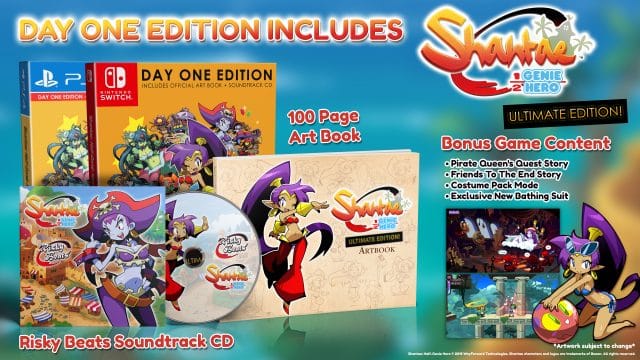 Shantae Half-Genie Hero Ultimate Edition Day One Edition
