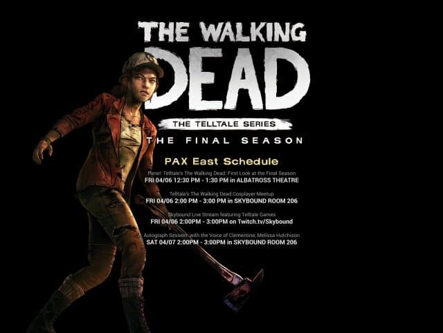 The Walking Dead The Final Season PAX East