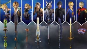 Dissidia Final Fantasy NT Weapons Pack 2
