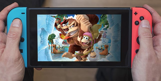 Donkey Kong Country Tropical Freeze Banner