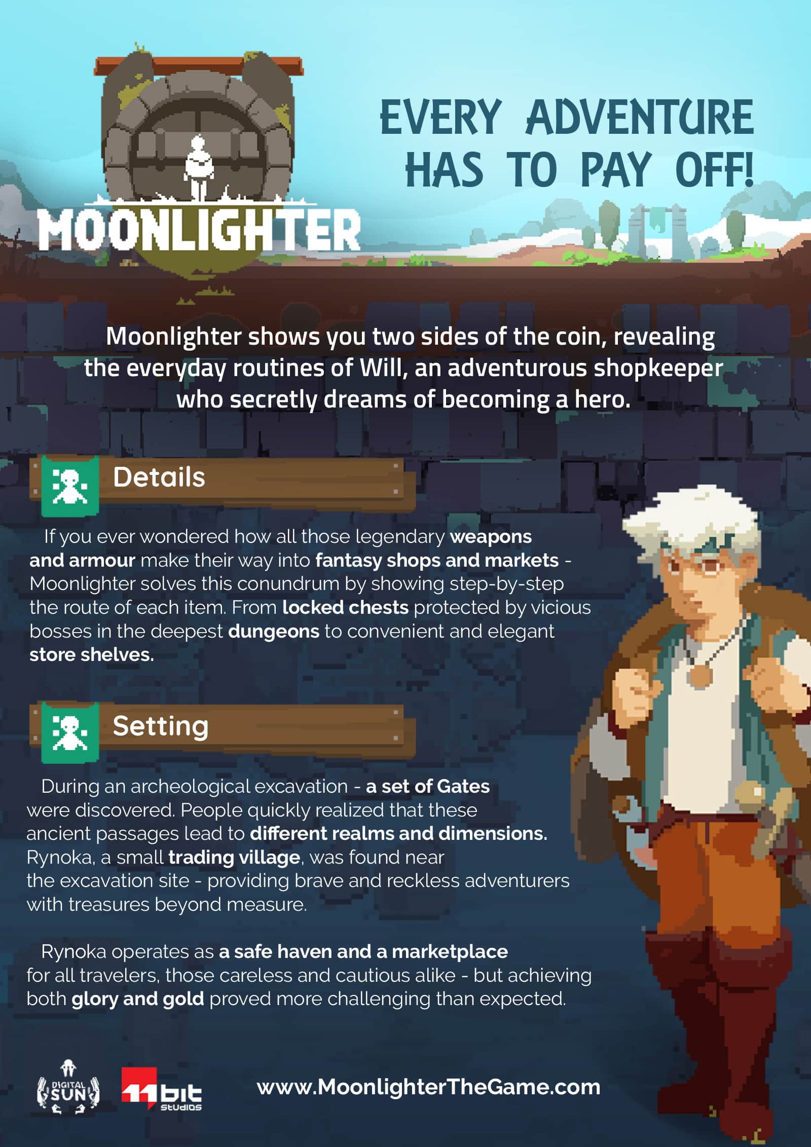 Moonlighter Fact Sheet 1