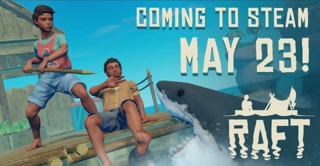 Raft Release Date Banner