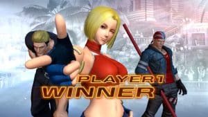 The King of Fighters XIV Blue Mary Screen 1