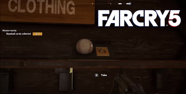 Far Cry 5 Baseball Cards Locations Guide
