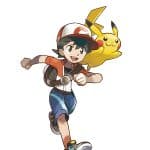 Pokemon Lets Go Pikachu and Lets Go Eevee Character Art 1
