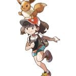 Pokemon Lets Go Pikachu and Lets Go Eevee Character Art 2