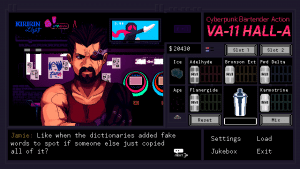 VA-11-HALL-A Cyberpunk Bartender Action Screen 11