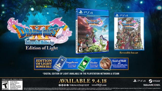 Dragon Quest XI Echoes of an Elusive Age Edition of Light