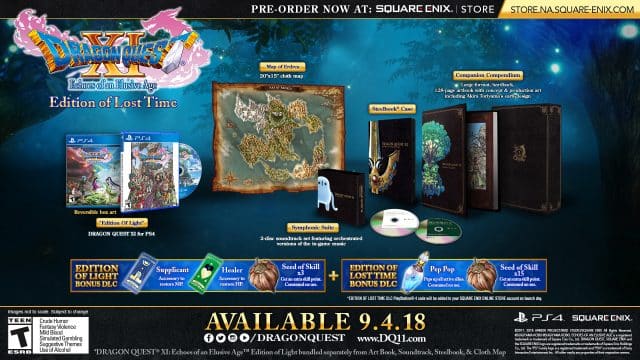 Dragon Quest XI Echoes of an Elusive Age Edition of Lost Time