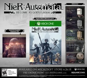 NieR Automata Become as Gods Edition