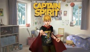 The Awesome Adventures of Captain Spirit Key Visual