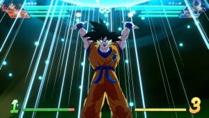 Dragon Ball FighterZ Base Goku and Base Vegeta Screen 1